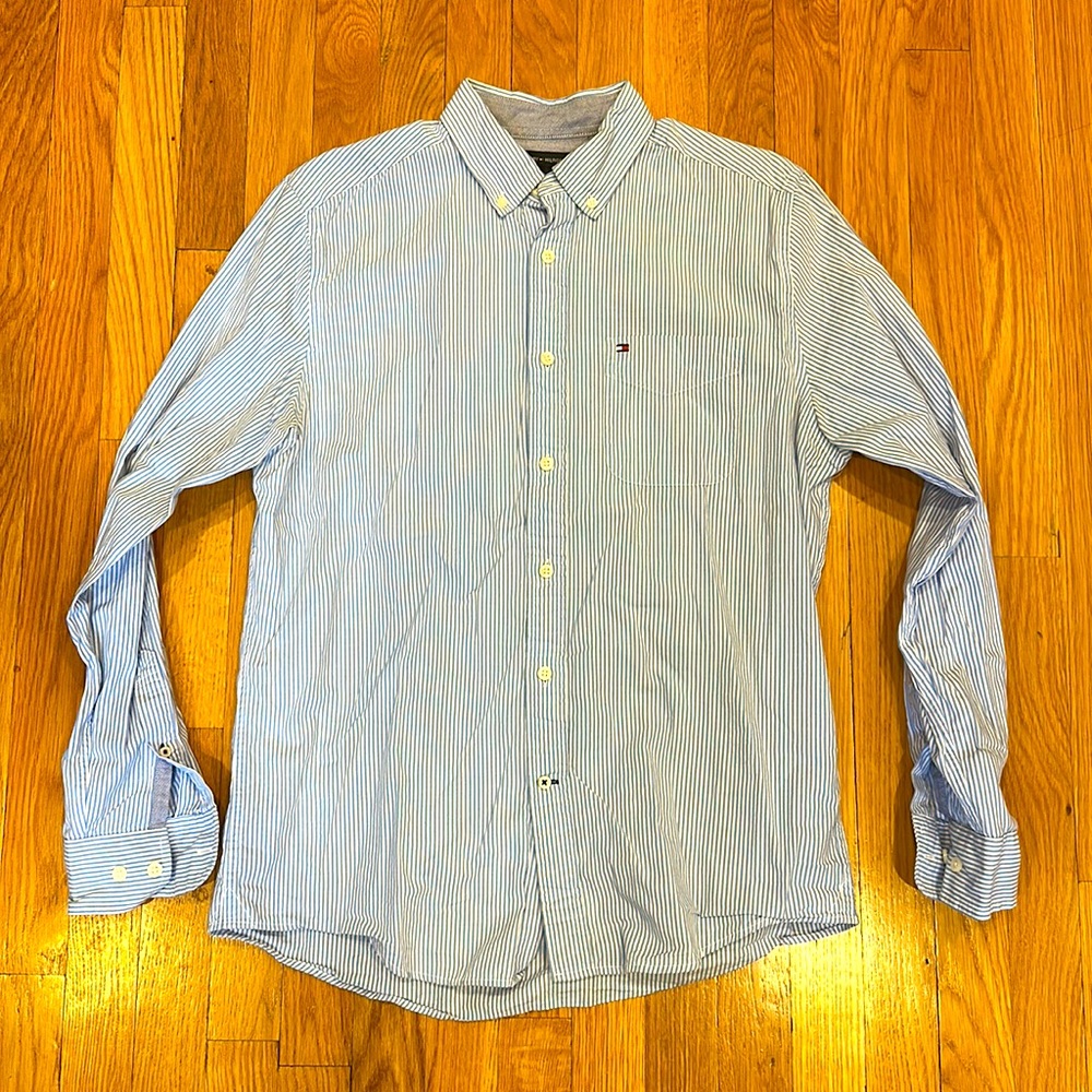 Tommy Hilfiger Men’s Button down seersucker